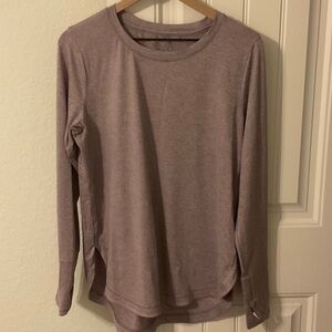 Athleta Long Sleeve Top in Light Purple
